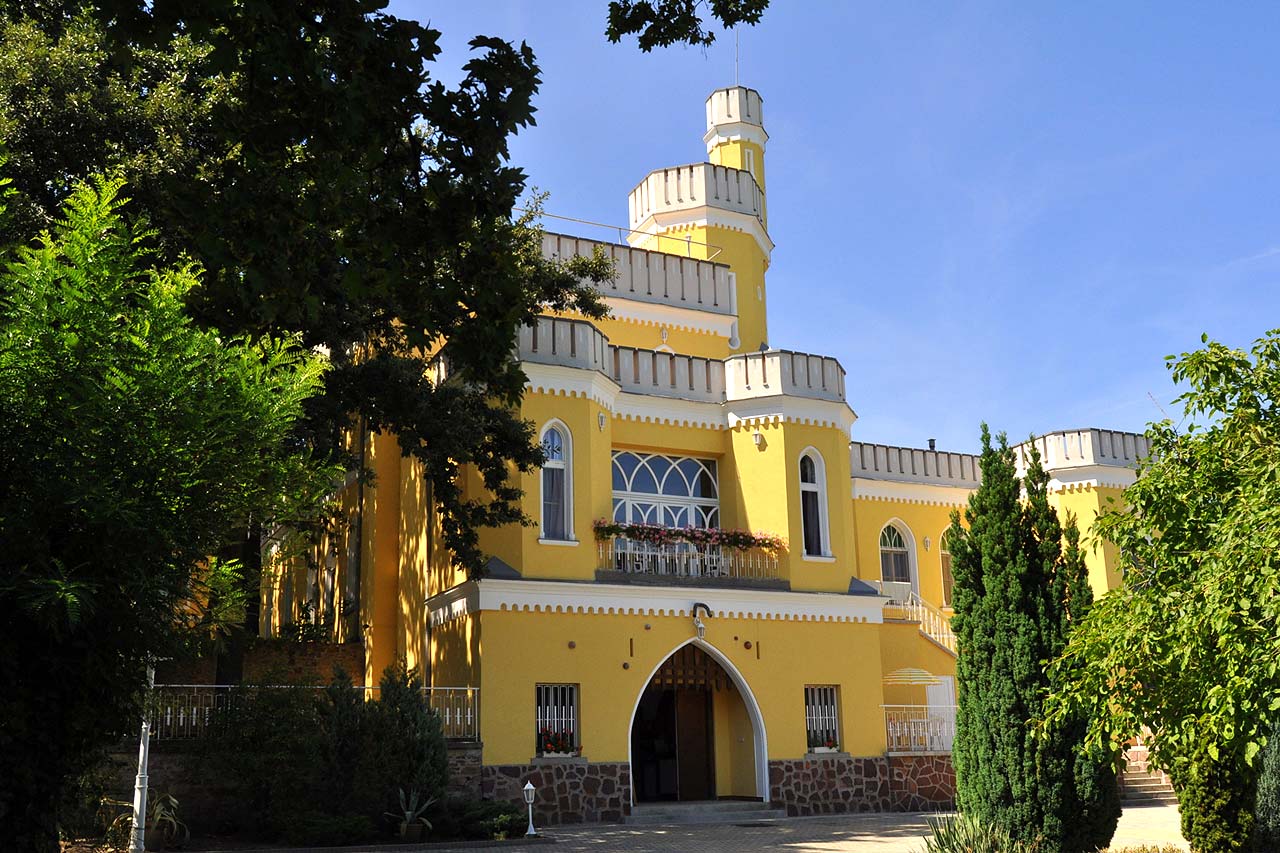Sir David Balaton Castle in Balatonszepezd, Hungary